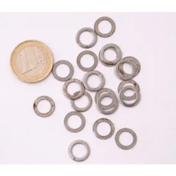 Ulfberth 1 Kg Flach UnNieted Ringe, 8 Mm