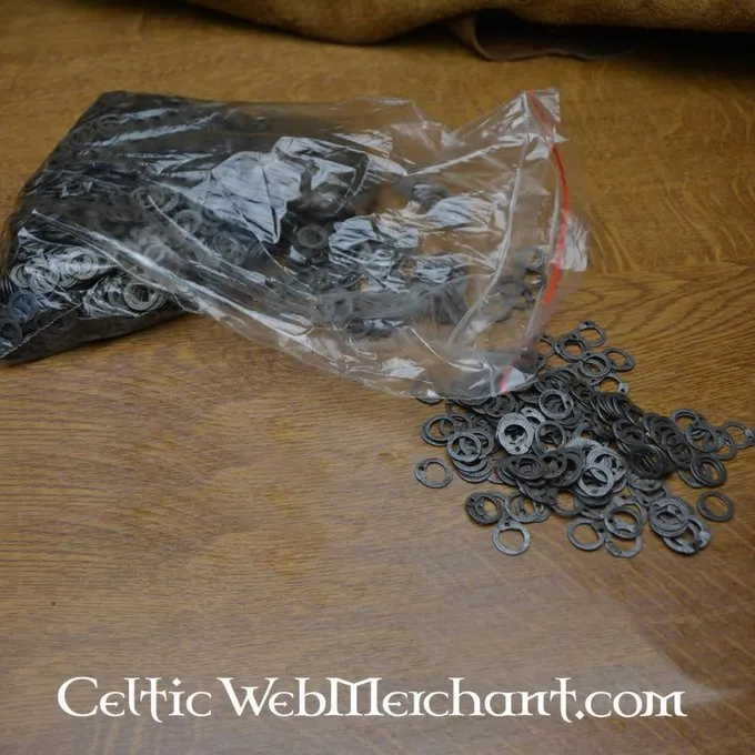 Ulfberth 1 Kg Flachringe Mit Rundnieten, 8 Mm 4 Ulfberth 1 Kg Flachringe Mit Rundnieten, 8 Mm – Bild 2