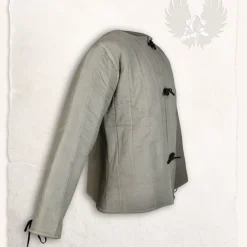 Mytholon 15. Jahrhundert Gambeson Aulber, Sahne Leinwand -Säbel Rabatt 15 jahrhundert gambeson aulber sahne leinwand 2