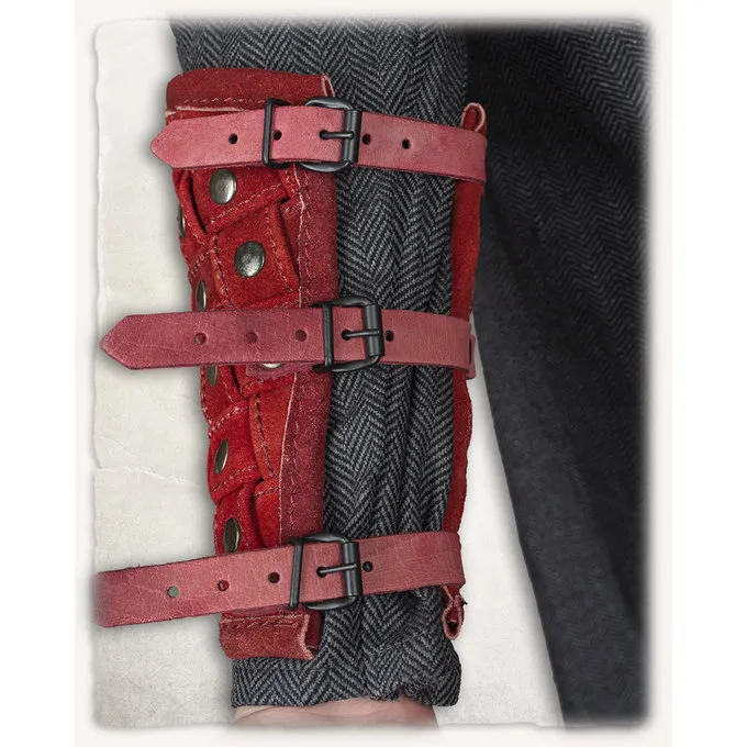 Mytholon Armschienen Robert, Rot 7 Mytholon Armschienen Robert, Rot – Bild 5