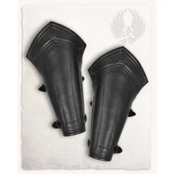 Mytholon Armschienen Torson Mit Runen, Schwarz