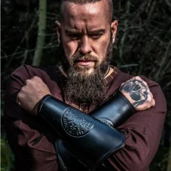 Leonardo Carbone Armschienen Vegvisir, Schwarz