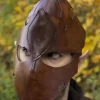 Epic Armoury Attentäter Helm, Braunes Leder, LARP -Säbel Rabatt attentaeter helm braunes leder larp