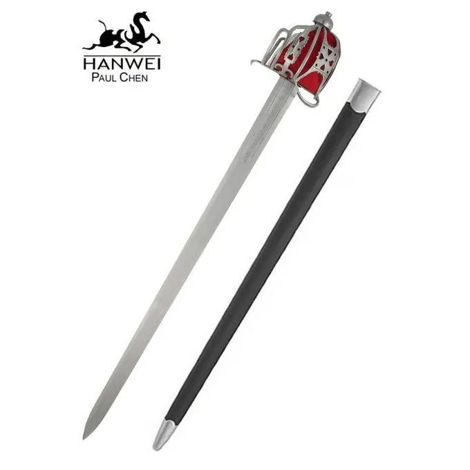 Hanwei Basket Hilt Breitschwert Andrew Ferrara 4 Hanwei Basket Hilt Breitschwert Andrew Ferrara – Bild 2