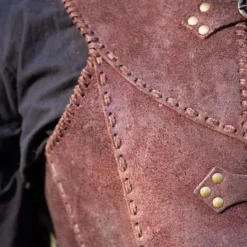 Epic Armoury Brigantin Mit Gürtel, Braun -Säbel Rabatt brigantin mit guertel braun 4