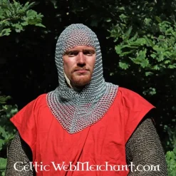 Coif Mit Dreieckigem Ausschnitt, Verzinkt, 9 Mm