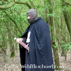 Coif Mit Dreieckigem Visier, Geschwärzt, 8 Mm -Säbel Rabatt coif mit dreieckigem visier geschwaerzt 8 mm 4