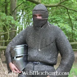 Ulfberth Coif Mit Dreieckigem Visier, Rundringe - Rundnieten, 8 Mm -Säbel Rabatt coif mit dreieckigem visier rundringe rundnieten 8 4