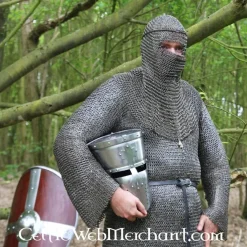 Ulfberth Coif Mit Dreieckigem Visier, Rundringe - Rundnieten, 8 Mm -Säbel Rabatt coif mit dreieckigem visier rundringe rundnieten 8 5