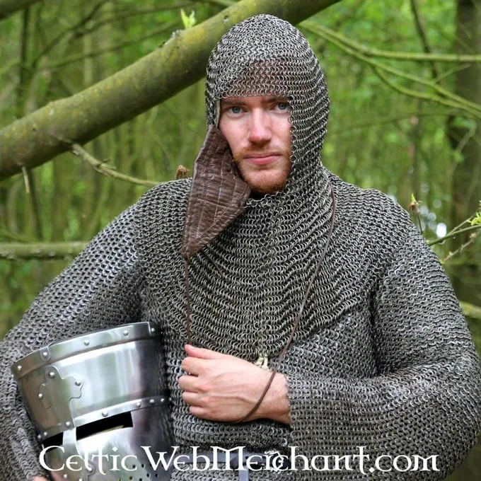 Ulfberth Coif Mit Dreieckiger Blende, 8 Mm 3 Ulfberth Coif Mit Dreieckiger Blende, 8 Mm