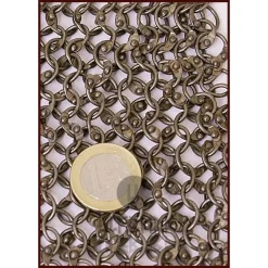 Ulfberth Coif Mit Eckigem Ausschnitt, Rundringe - Rundnieten, 8 Mm -Säbel Rabatt coif mit eckigem ausschnitt rundringe rundnieten 8 1