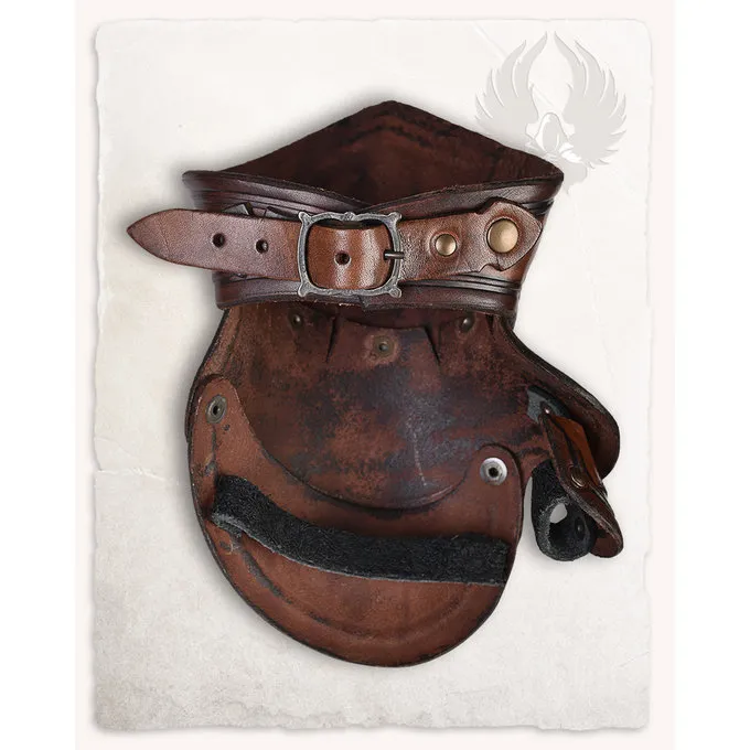 Mytholon Decius Stulpen Leder, Braun 4 Mytholon Decius Stulpen Leder, Braun – Bild 2