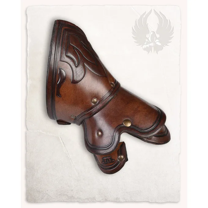 Mytholon Decius Stulpen Leder, Braun 5 Mytholon Decius Stulpen Leder, Braun – Bild 3