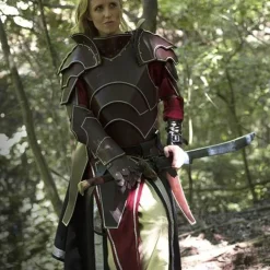 Epic Armoury Dunkelelfen Komplette Leder Rüstungsset -Säbel Rabatt dunkelelfen komplette leder ruestungsset 2