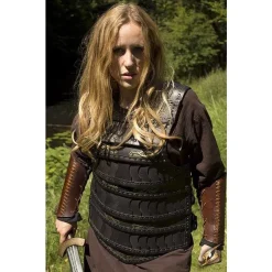 Epic Armoury Frühmittelalterliche Lamellenrüstung, Schwarz