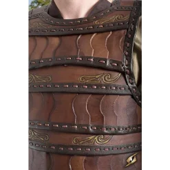 Epic Armoury Frühmittellamellenpanzer, Braun -Säbel Rabatt fruehmittellamellenpanzer braun 4