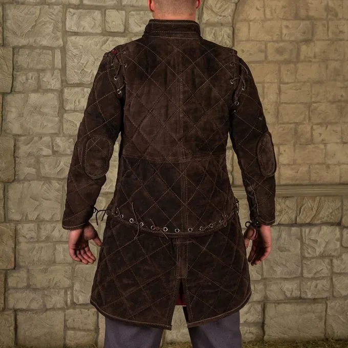 Mytholon Gambeson Arthur Veloursleder Komplett-Set Braun 8 Mytholon Gambeson Arthur Veloursleder Komplett-Set Braun – Bild 6