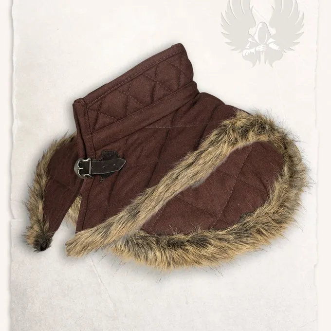 Mytholon Gambeson Kragen Nimue Wolle Braun 5 Mytholon Gambeson Kragen Nimue Wolle Braun – Bild 3