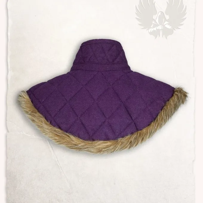 Mytholon Gambeson Kragen Nimue Wolle Lila 4 Mytholon Gambeson Kragen Nimue Wolle Lila – Bild 2