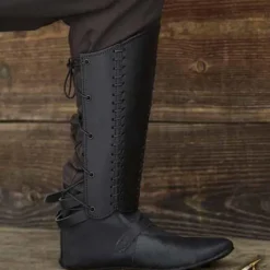 Epic Armoury Greaves Squire, Schwarz, Paar -Säbel Rabatt greaves squire schwarz paar 2