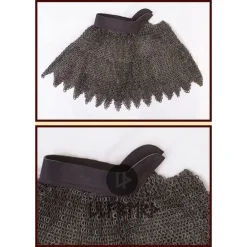 Ulfberth Helmbrünne, Gemischte Flachringe-Keilnieten 8 Mm