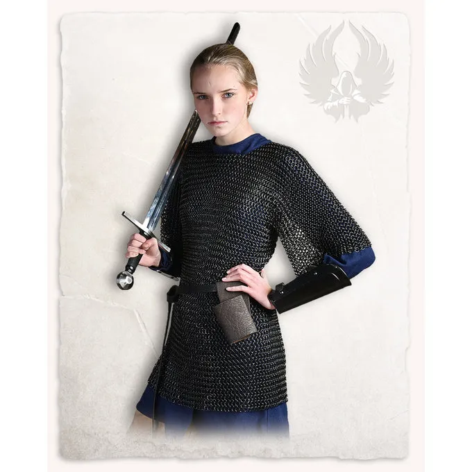 Mytholon Ketten Haubergeon David Konifizierter Runde Ringe, Brüniert 4 Mytholon Ketten Haubergeon David Konifizierter Runde Ringe, Brüniert – Bild 2