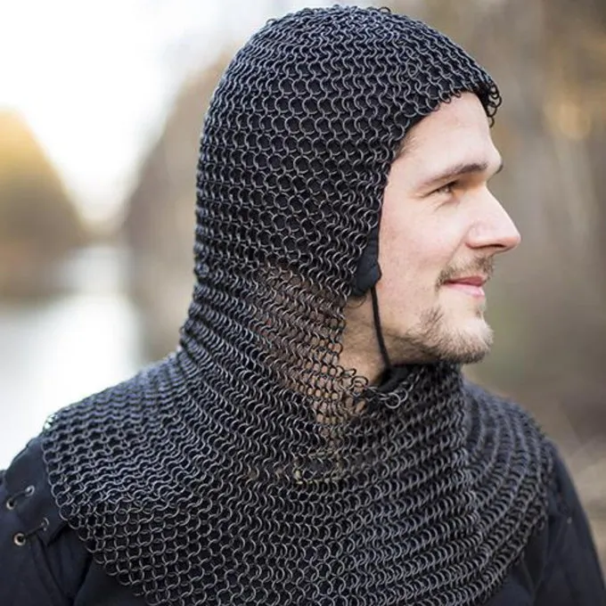 Epic Armoury Kettenhemd Alaric, Gebräunt 9 Mm 4 Epic Armoury Kettenhemd Alaric, Gebräunt 9 Mm – Bild 2