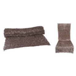 Ulfberth Kettenhemd Rock, Flachringe-Rundnieten, 8 Mm