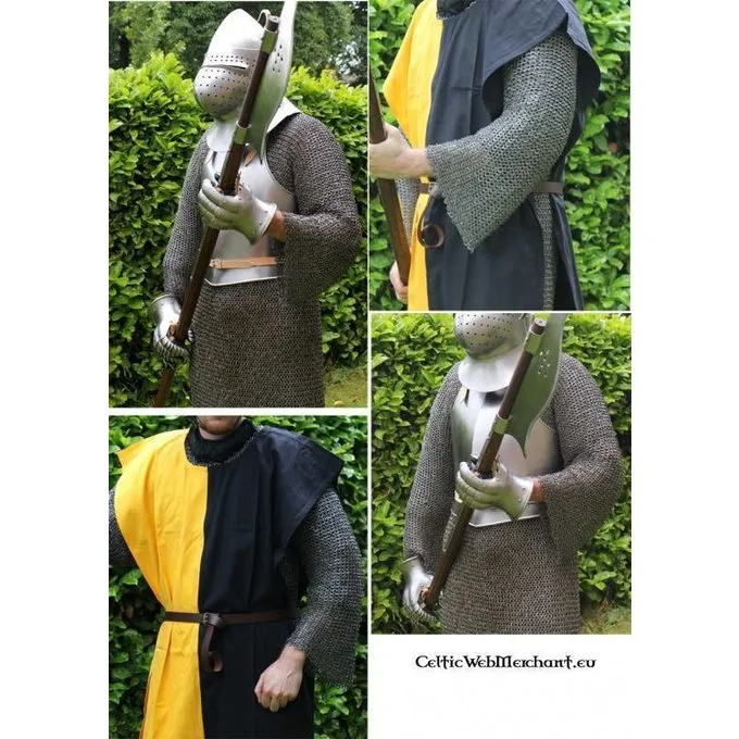 Langärmelig Kettenhemd, Geschwärzt, 8 Mm 3 Langärmelig Kettenhemd, Geschwärzt, 8 Mm