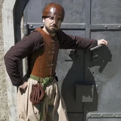 Epic Armoury LARP Brigantine, Braun -Säbel Rabatt larp brigantine braun 1