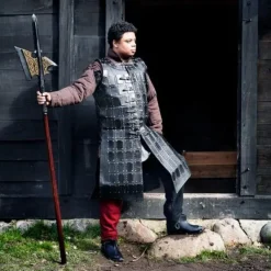 Epic Armoury Leder Brigantine Lang, Schwarz -Säbel Rabatt leder brigantine lang schwarz 5