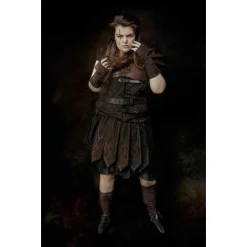 Mytholon Leder Gambeson Rock Tenebra, Braun