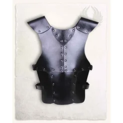 Mytholon Leder -Kinderpanzer Felix, Schwarz