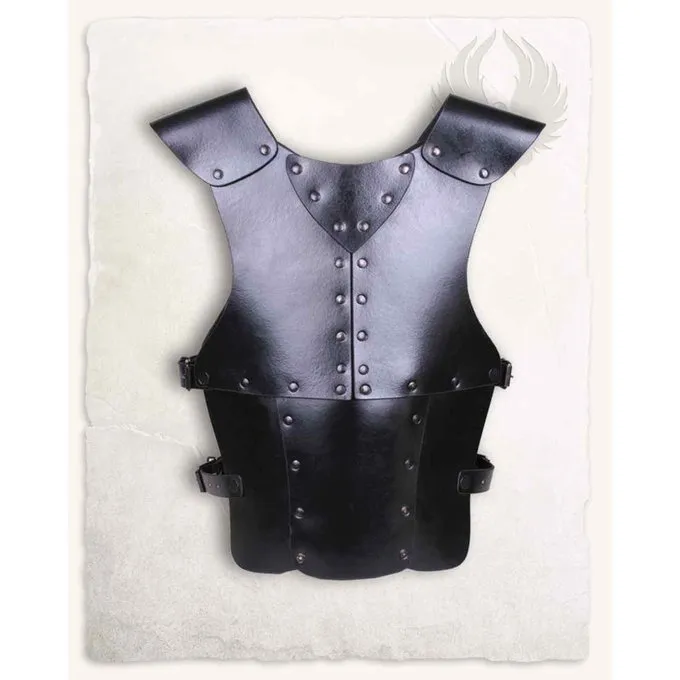 Mytholon Leder -Kinderpanzer Felix, Schwarz 3 Mytholon Leder -Kinderpanzer Felix, Schwarz