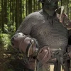 Epic Armoury Leder Orc Armschienen Uzgush, Braun, Paar