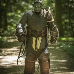 Epic Armoury Leder Orc Armschienen Uzgush, Braun, Paar -Säbel Rabatt leder orc armschienen uzgush braun paar 2