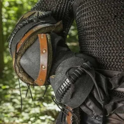 Epic Armoury Leder Orc Armschienen Uzgush, Schwarz, Paar -Säbel Rabatt leder orc armschienen uzgush schwarz paar 2