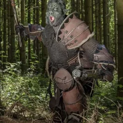 Epic Armoury Leder Orc Grieben Uzgush, Braun, Paar