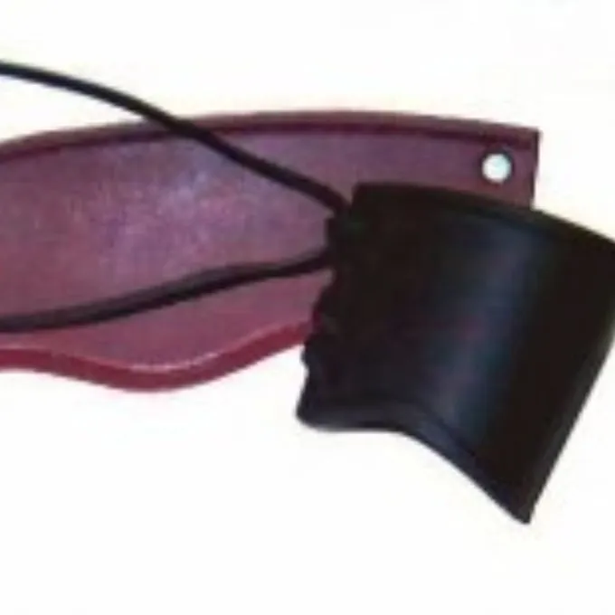 Leder Vambrace Schwarz, Kurz, M 4 Leder Vambrace Schwarz, Kurz, M – Bild 2