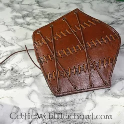 Epic Armoury Lederarmschienen Schlacht, Braun, Paar -Säbel Rabatt lederarmschienen schlacht braun paar 3