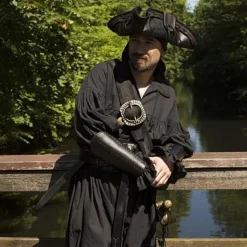 Epic Armoury Lederarmschienen Schlacht, Paar, Schwarz -Säbel Rabatt lederarmschienen schlacht paar schwarz 2