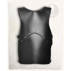 Mytholon Lederkinder Rüstung Tobi, Schwarz