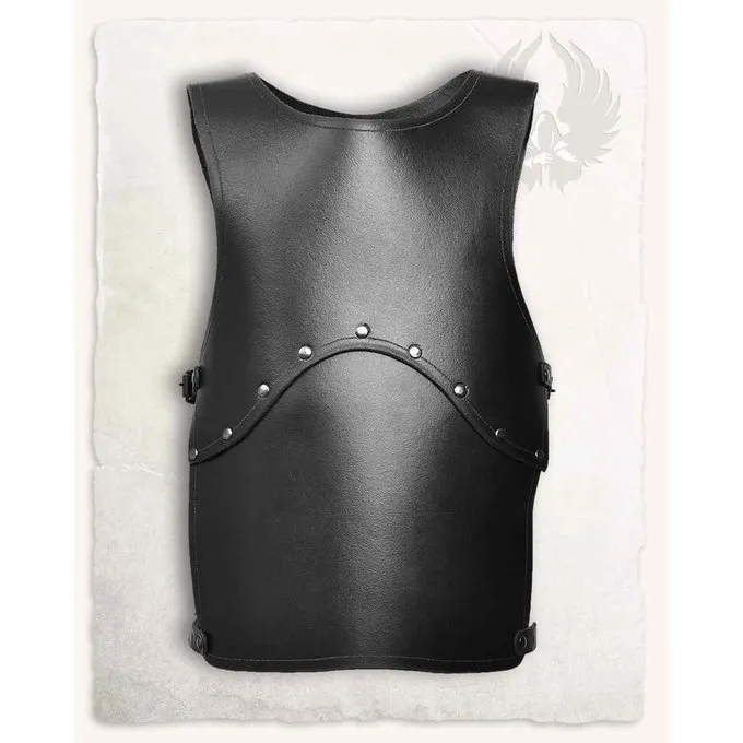 Mytholon Lederkinder Rüstung Tobi, Schwarz 3 Mytholon Lederkinder Rüstung Tobi, Schwarz