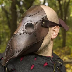 Epic Armoury Ledermaske Pest Arzt, Braun