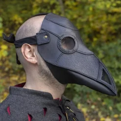 Epic Armoury Ledermaske Pest Arzt, Schwarz -Säbel Rabatt ledermaske pest arzt schwarz 3