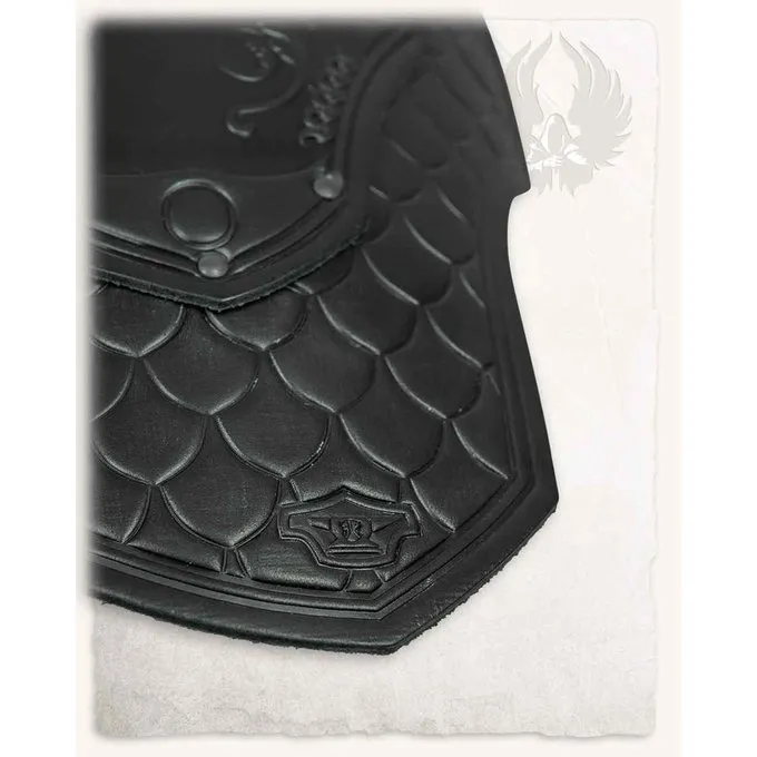 Mytholon Lederquasten Gawain, Schwarz 6 Mytholon Lederquasten Gawain, Schwarz – Bild 4