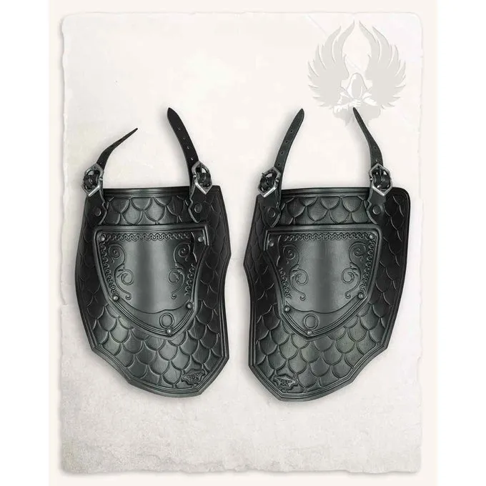 Mytholon Lederquasten Gawain, Schwarz 3 Mytholon Lederquasten Gawain, Schwarz