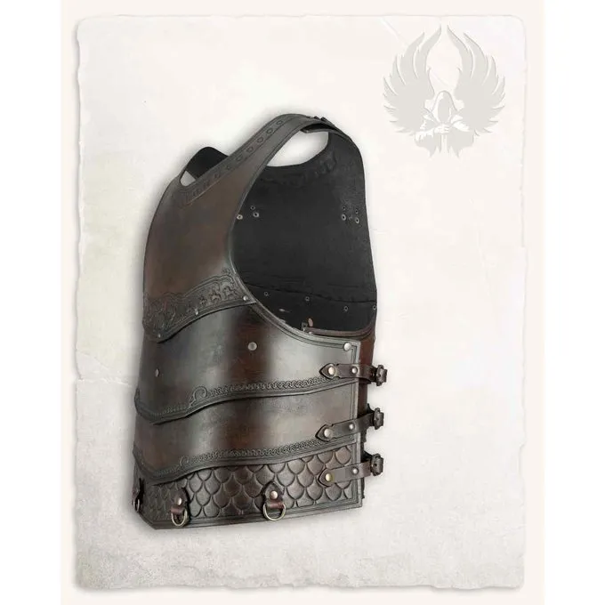Mytholon Lederrüstung Gawain, Braun 4 Mytholon Lederrüstung Gawain, Braun – Bild 2