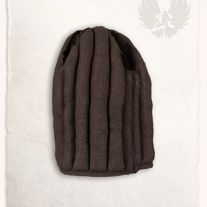 Mytholon Leinen Bundhaube Aulber Braun 4 Mytholon Leinen Bundhaube Aulber Braun – Bild 2