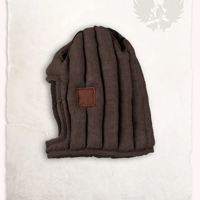 Mytholon Leinen Bundhaube Aulber Braun 6 Mytholon Leinen Bundhaube Aulber Braun – Bild 4